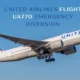 united airlines flight ua770 emergency diversion